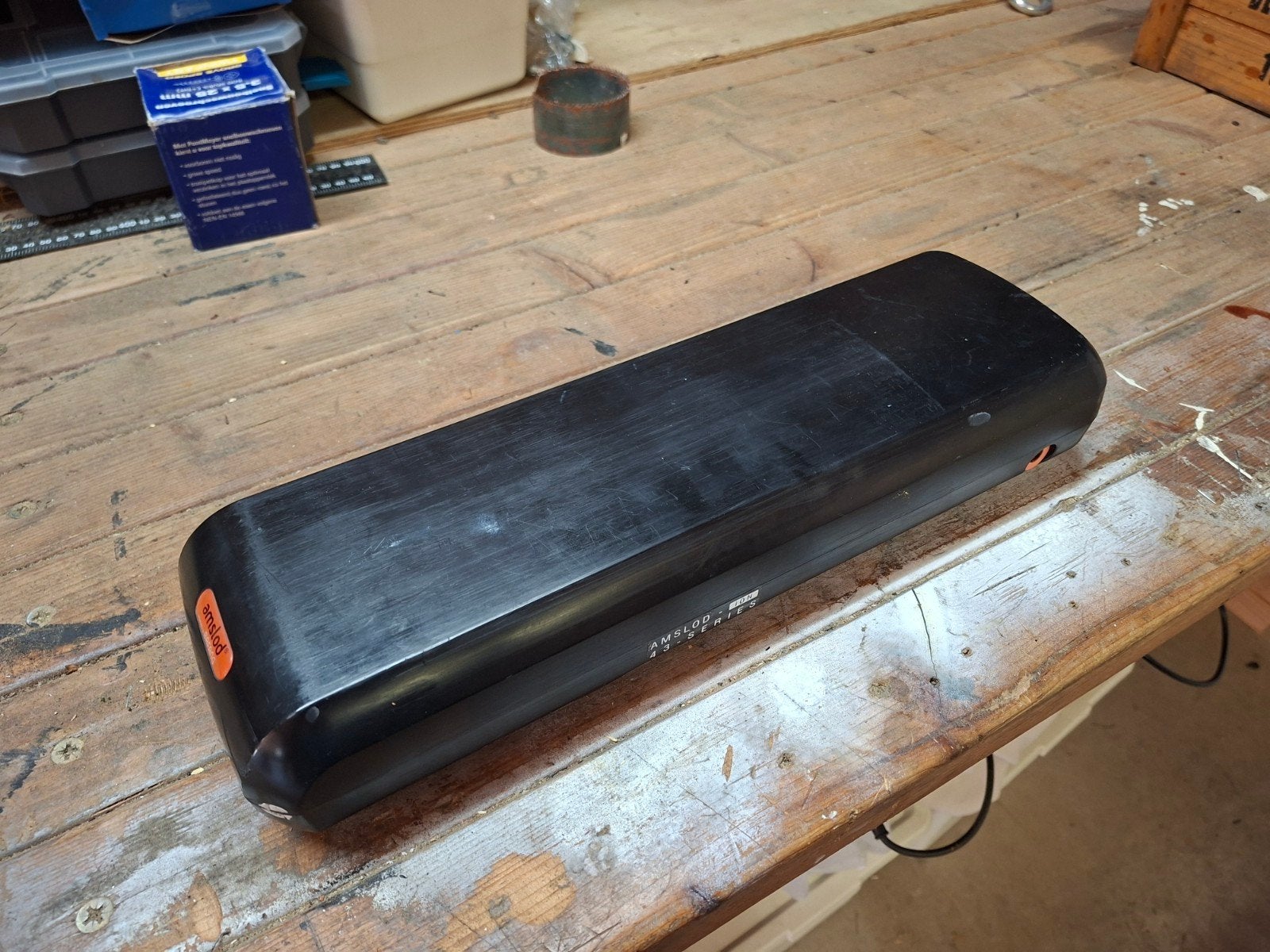 Bafang Amslod - ion 600wh 43-series accu incl. oplader, Ophalen of Verzenden, Gebruikt