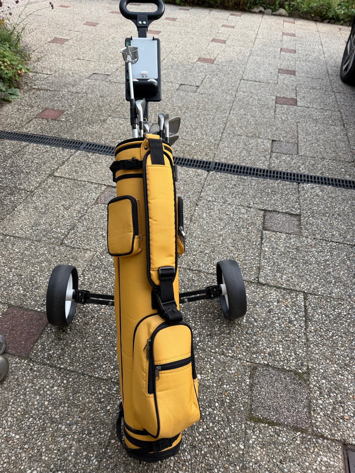 Complete Dunlop dames golfset met handtrolley en extra drive, Ophalen, Zo goed als nieuw, Set, Overige merken