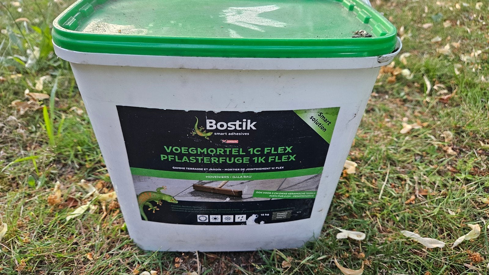 Voegmortel Bostik steengrijs, Ophalen, Nieuw, Grijs