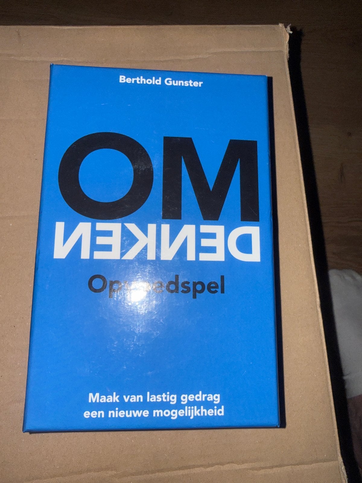 Berthold Gunster - Omdenken - Opvoedspel, Ophalen of Verzenden, Berthold Gunster, Ontwikkelingspsychologie, Zo goed als nieuw