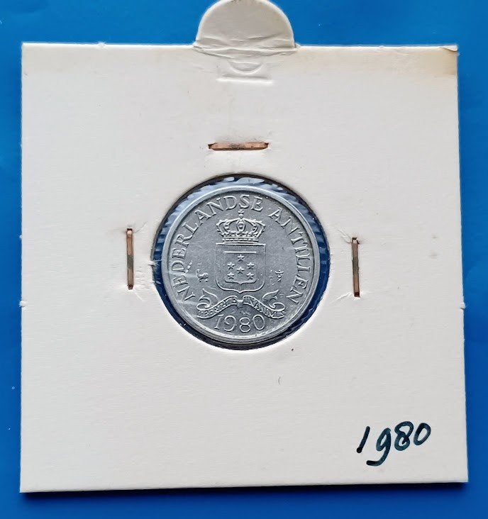 1 cent 1980 Nederlandse Antillen - Juliana UNC, Postzegels en Munten, Munten | Nederland, Verzenden, Koningin Juliana, 1 cent