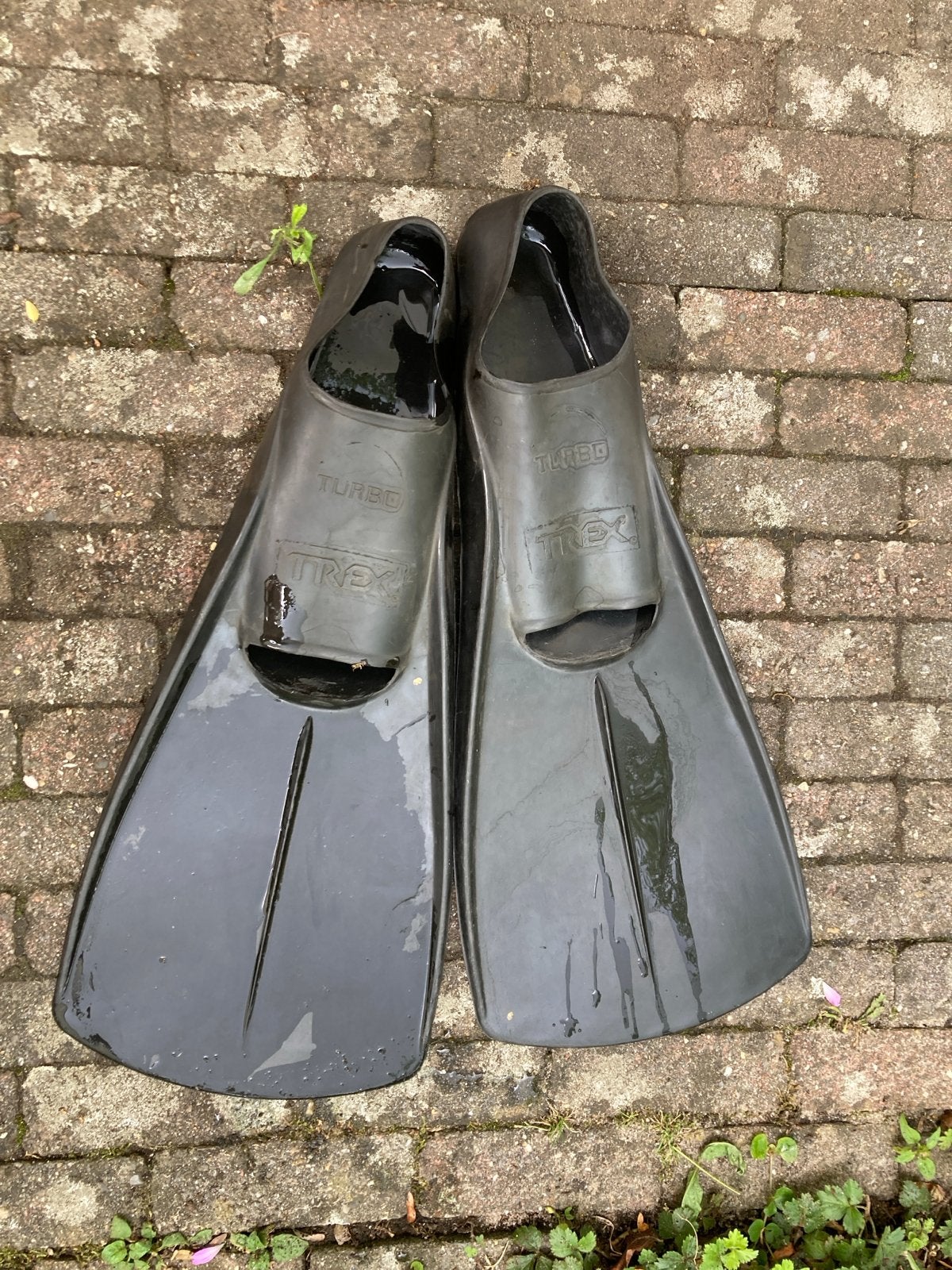 TREX Turbo Duikvliezen - Maat 42-43, Watersport en Boten, Ophalen of Verzenden, Gebruikt, Zwem- of Duikvliezen