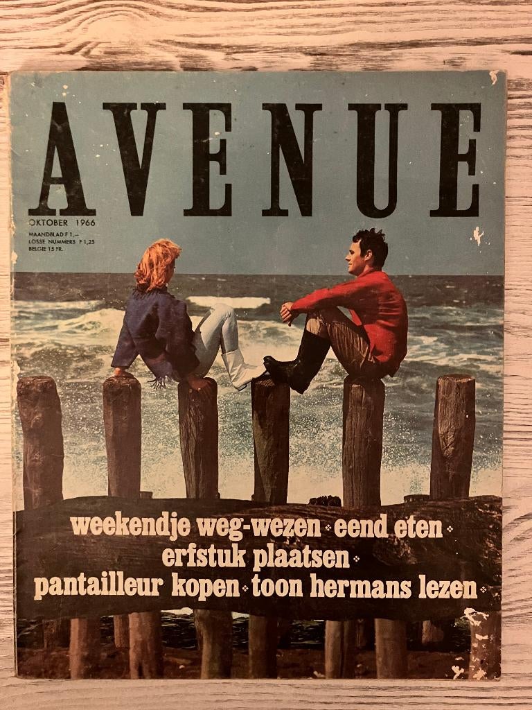 Avenue Magazine oktober 1966, Verzamelen, Tijdschriften, Kranten en Knipsels, Ophalen of Verzenden, 1960 tot 1980, Nederland, Tijdschrift