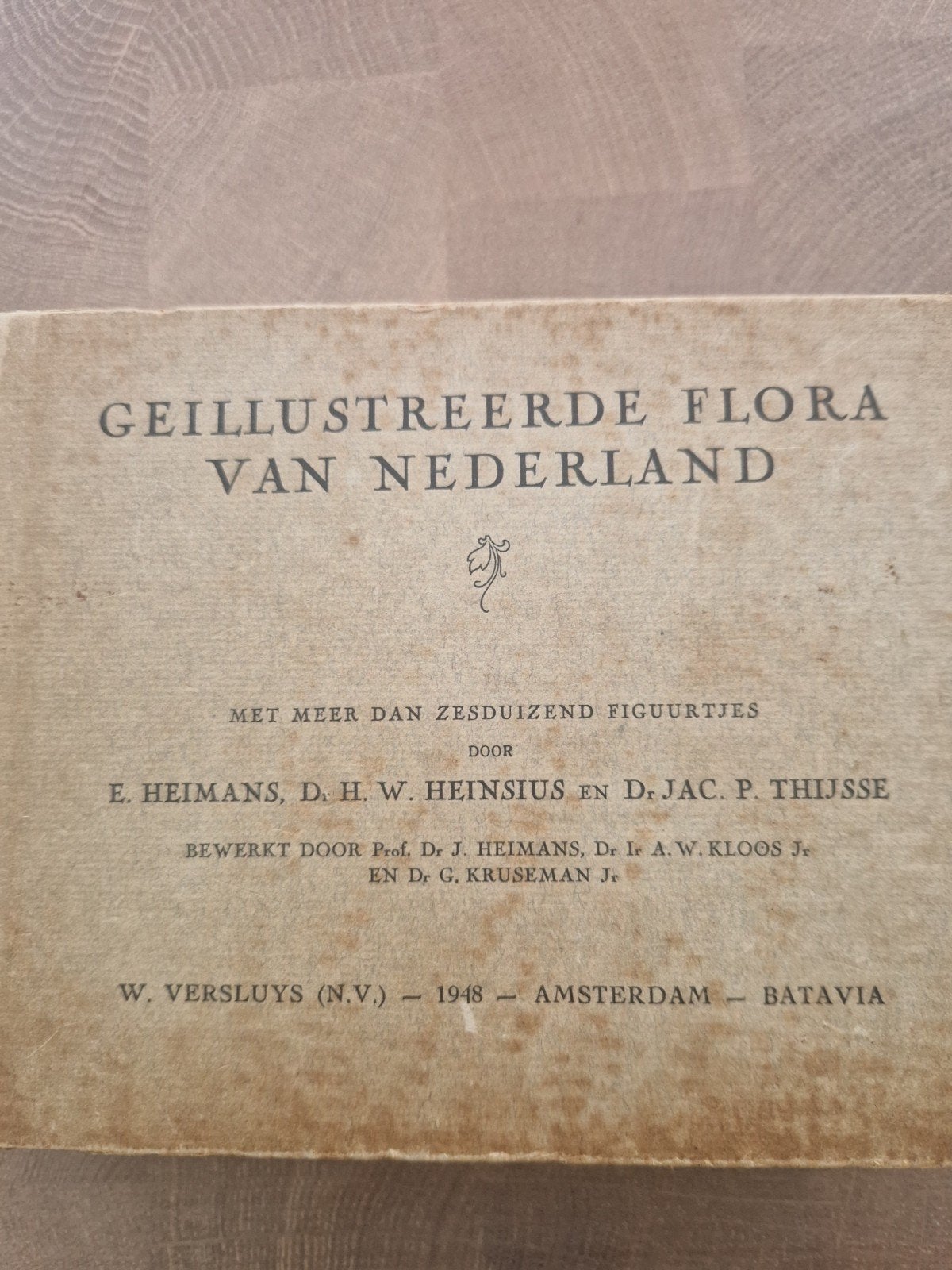 Geïllustreerde Flora van Nederland - 1948, Ophalen of Verzenden