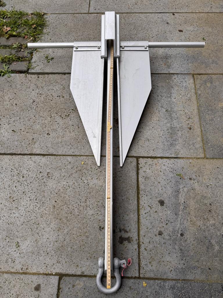 Aluminium anker Vetus (fortress FX-23 model), Watersport en Boten, Ophalen, Zo goed als nieuw, Ankeren en Afmeren, Zeilboot of Motorboot