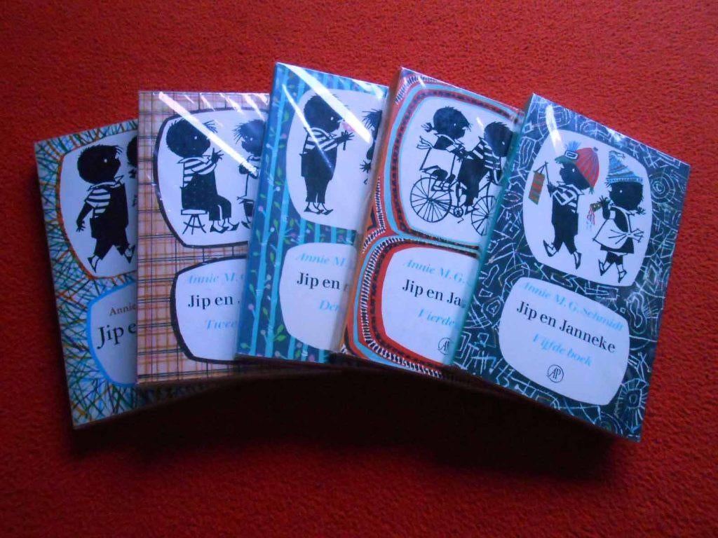 Jip en Janneke. Pockets, softcover (complete reeks, 5 delen), Boeken, Fictie algemeen, Jongen of Meisje, Ophalen of Verzenden