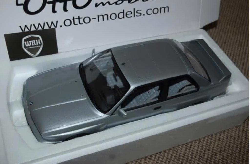 1:12 BMW M3 E30 silver Otto mobile G052 in box WRH, Hobby en Vrije tijd, Modelauto's | 1:5 tot 1:12, Verzenden, Zo goed als nieuw