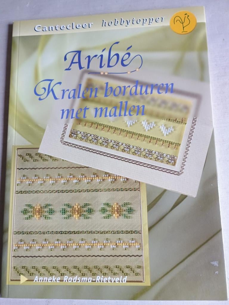 Aribé Kralen borduren met mallen - Hobbytopper, Hobby en Vrije tijd, Ophalen of Verzenden, Nieuw, Handborduren, Patroon