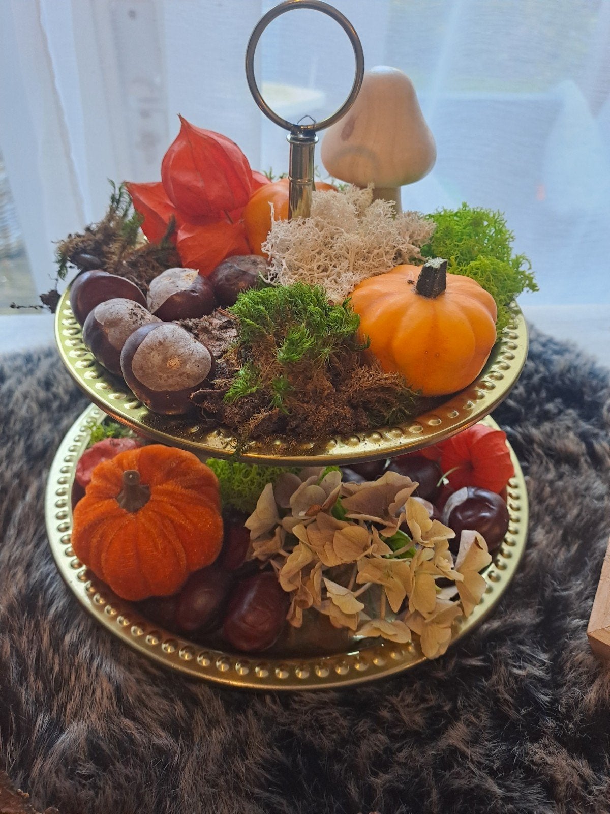 herfst etagere compleet, Huis en Inrichting, Ophalen of Verzenden