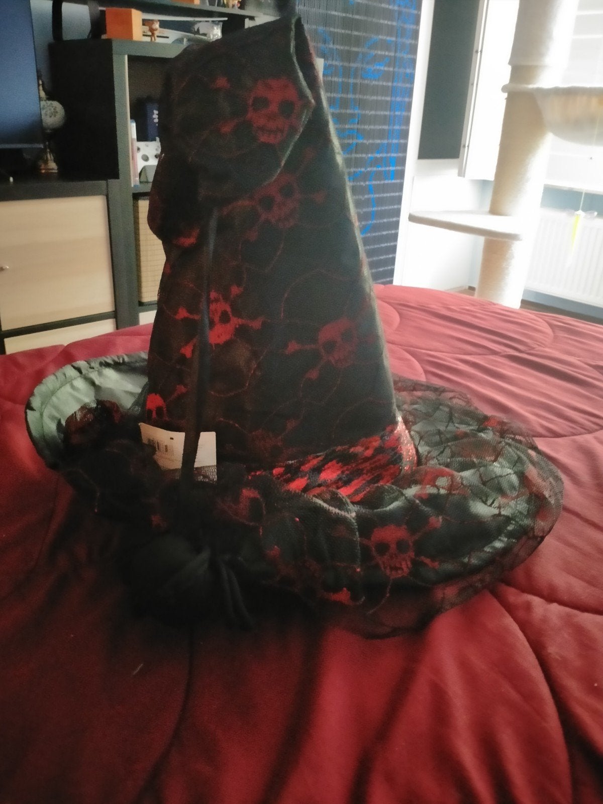 nieuw heksen muts, Ophalen of Verzenden, Nieuw, Versiering