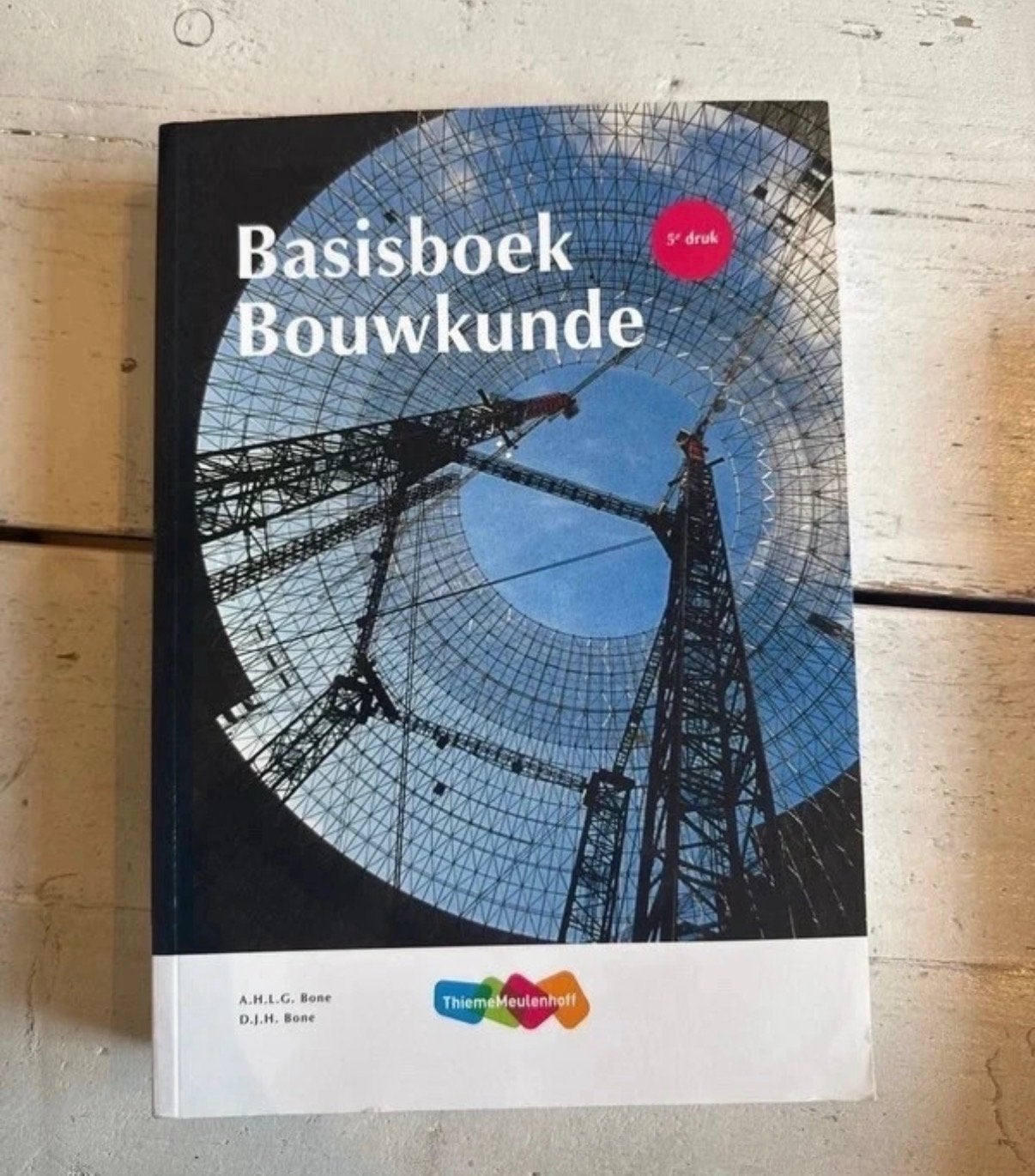 Basisboek Bouwkunde - 5e druk, Ophalen of Verzenden, Beta, Zo goed als nieuw, MBO