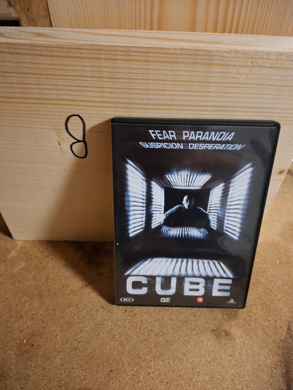 Cube DVD - Spannende Sci-Fi Thriller, Vanaf 16 jaar, Ophalen of Verzenden, Gebruikt