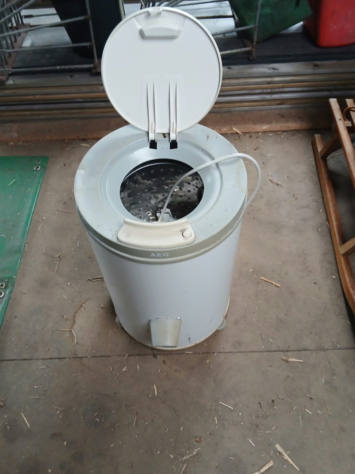 AEG Wasmachine centrifuge, Ophalen, 4 tot 6 kg, Bovenlader, 85 tot 90 cm