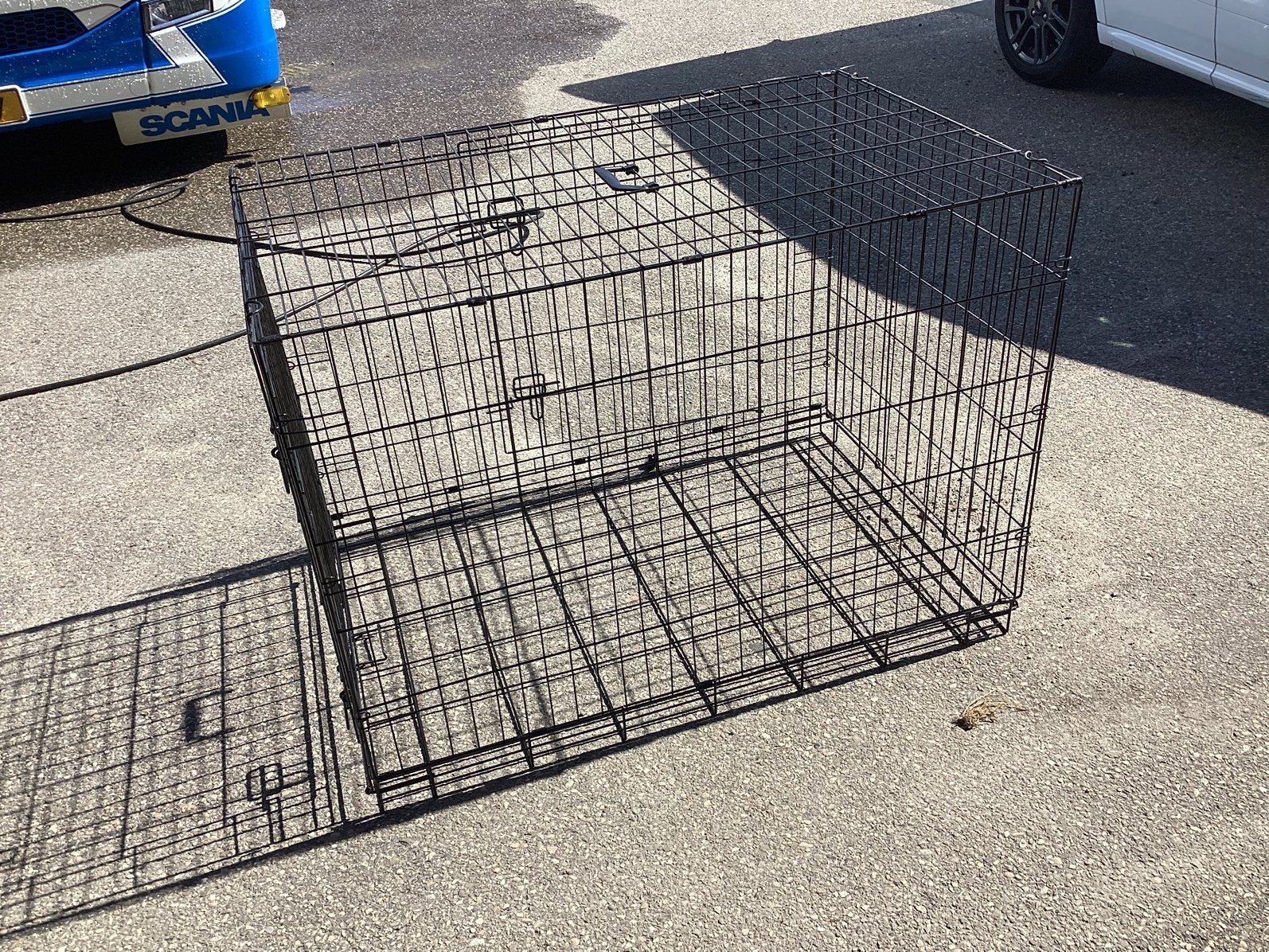 Grote bench zonder kussen i z g s, Ophalen of Verzenden, Zo goed als nieuw