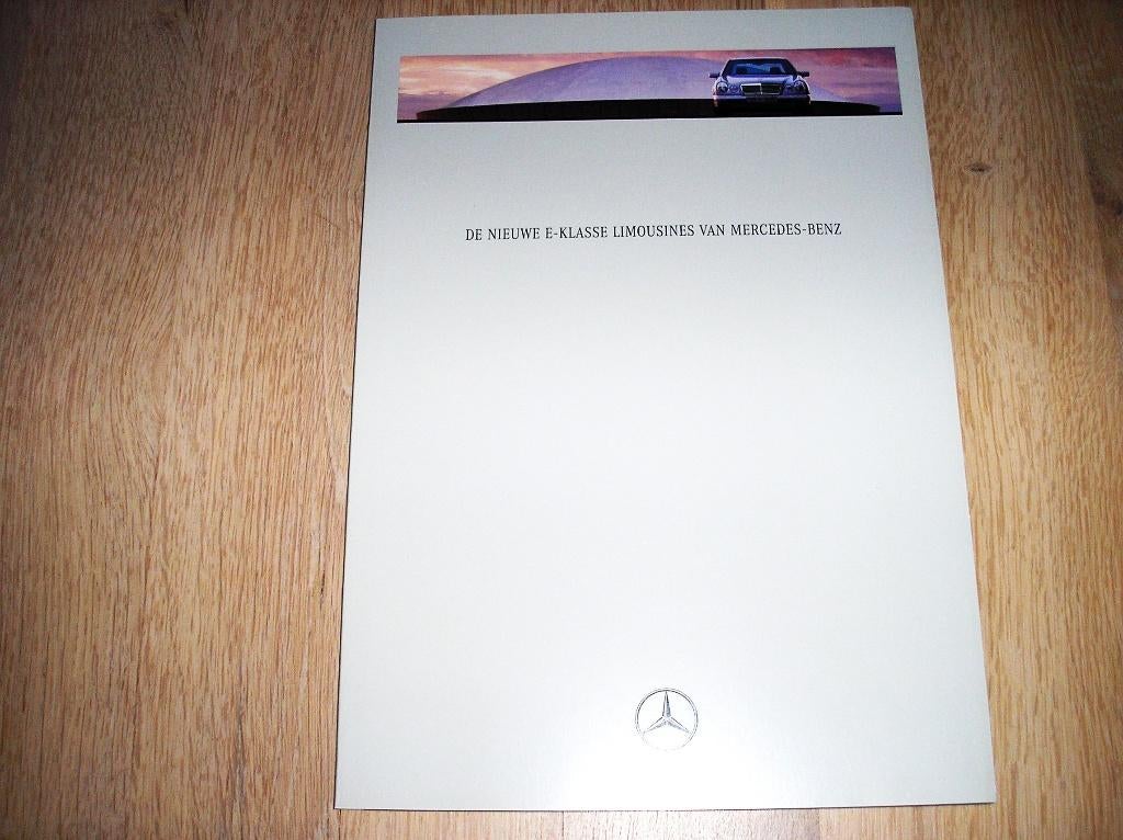 De nieuwe E-Klasse Limousines van Mercedes-Benz, W210, 1995, Ophalen of Verzenden, Zo goed als nieuw, Mercedes