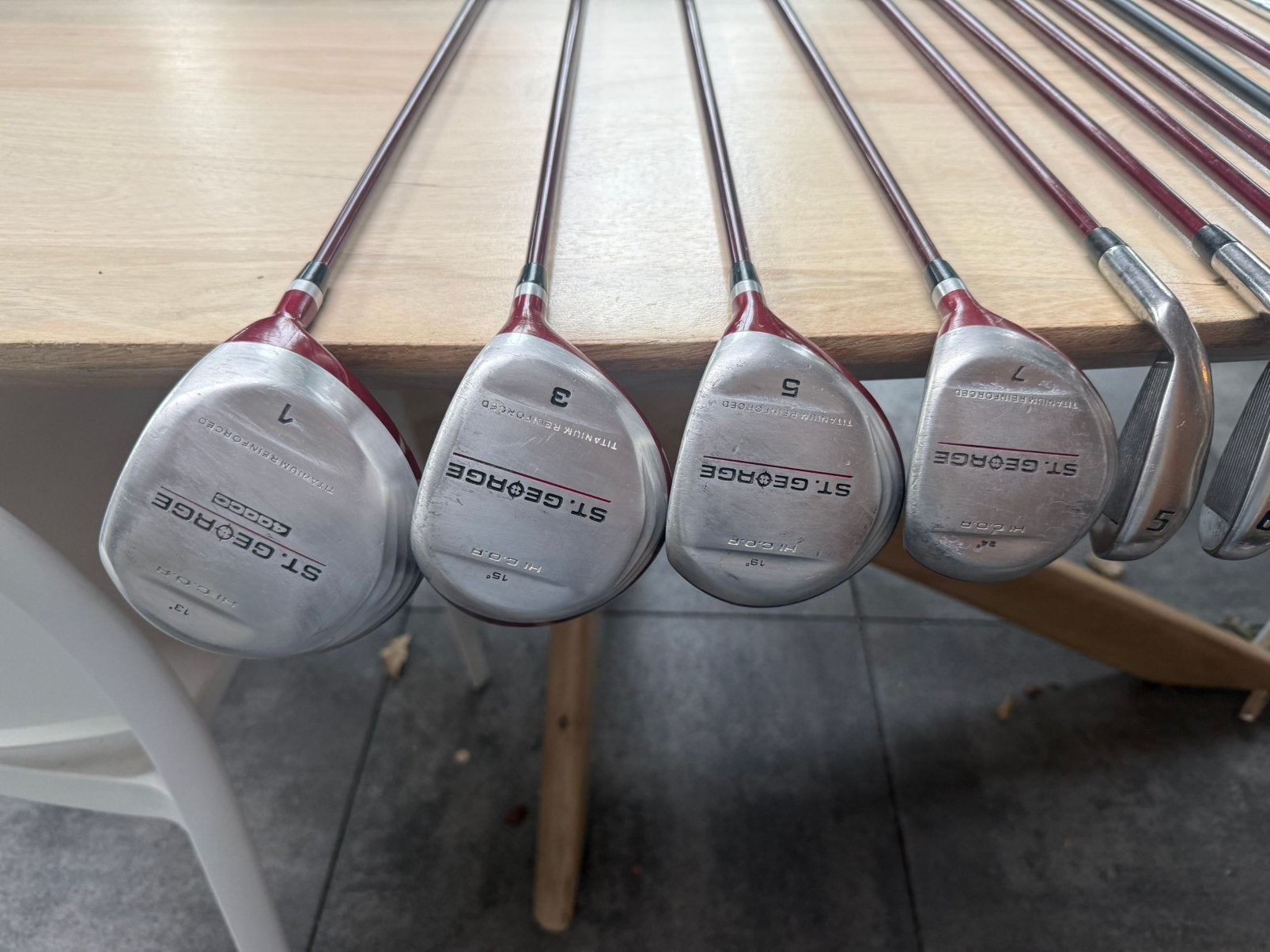 Foto 4 van Complete St. George golfset clubs en tas