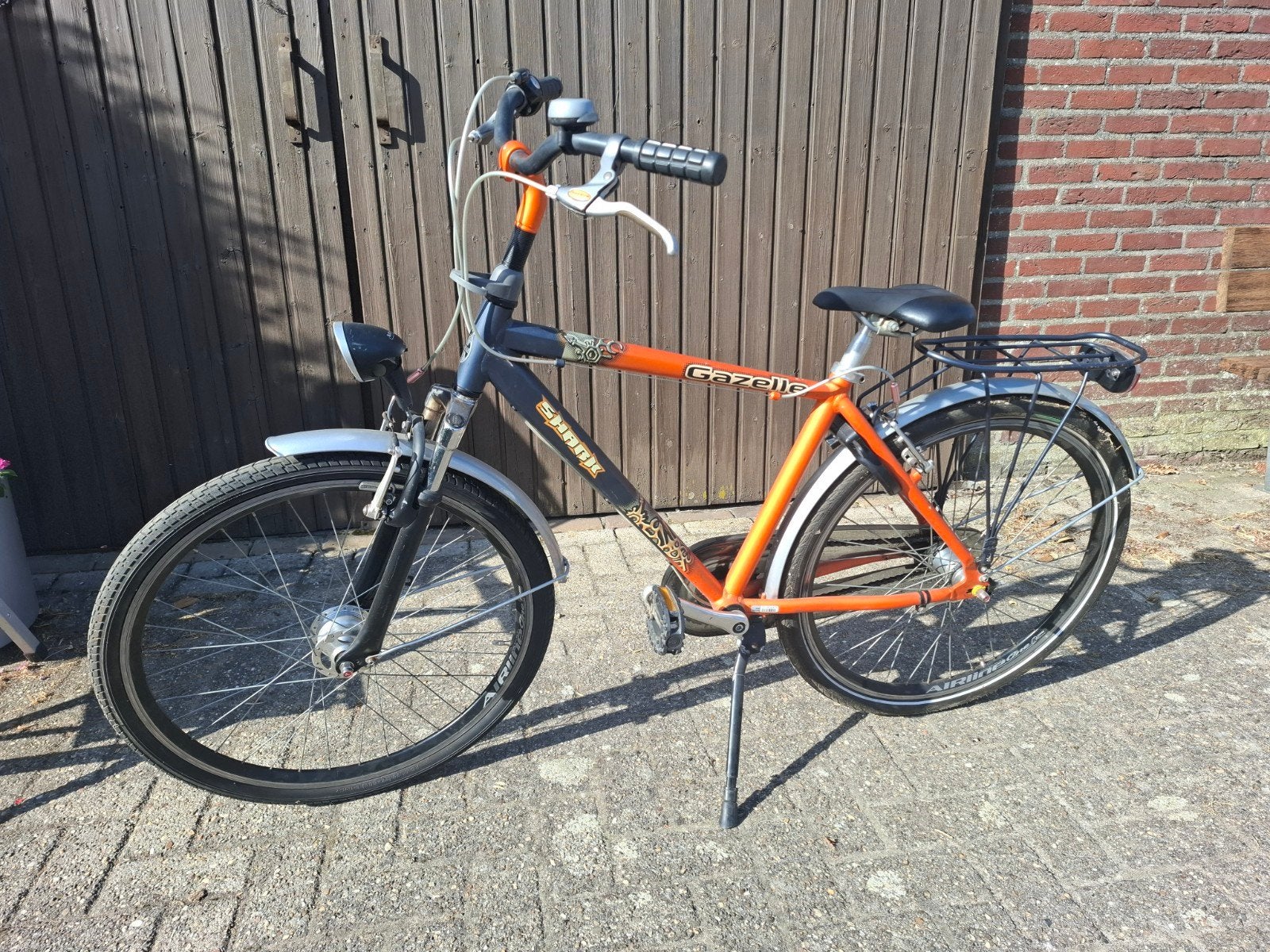 Gazelle jongensfiets 26 inch, Ophalen, Gebruikt, Versnellingen, Minder dan 49 cm