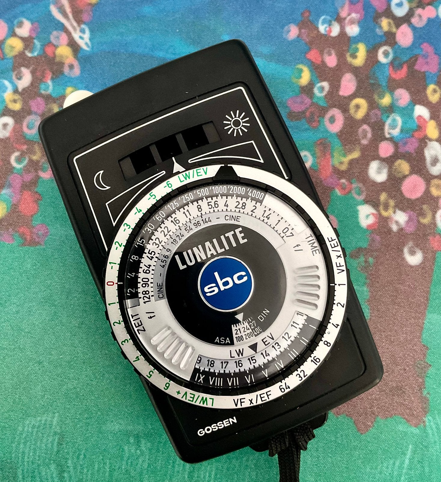 GOSSEN Lunalite SBC lichtmeter, Ophalen of Verzenden, Zo goed als nieuw, Overige typen