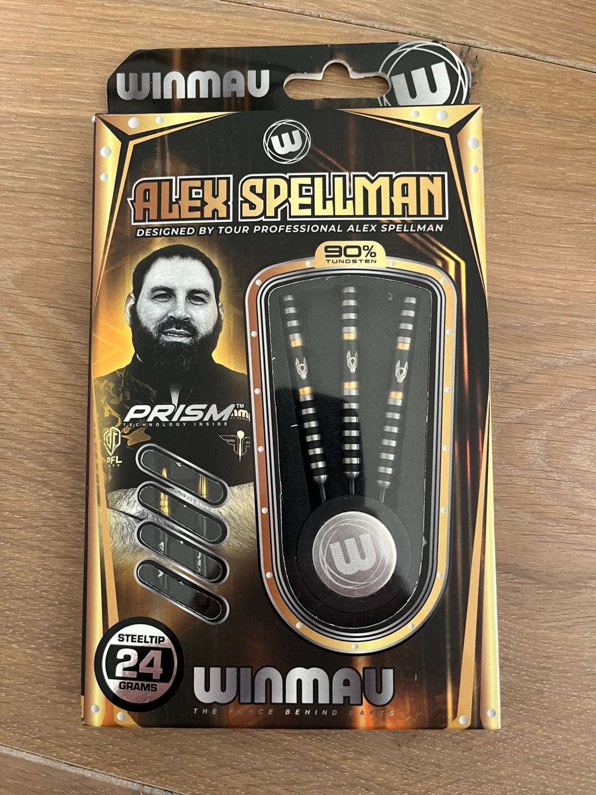 Alex Spellman 24 gram, Sport en Fitness, Darts, Ophalen, Zo goed als nieuw, Pijlen