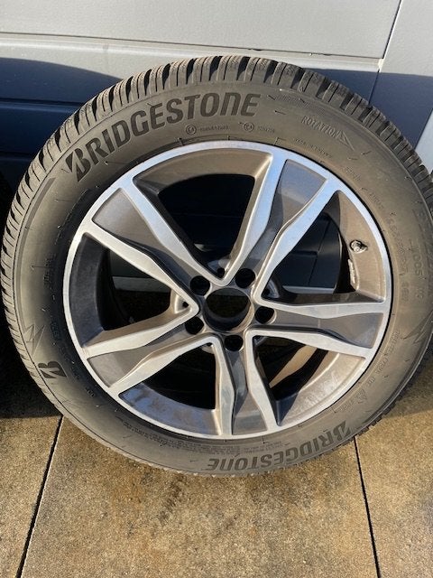 Bridgestone winterbanden met velgen - 205/55 R16, Auto-onderdelen, Banden en Velgen, Ophalen, Gebruikt, 16 inch, Banden en Velgen