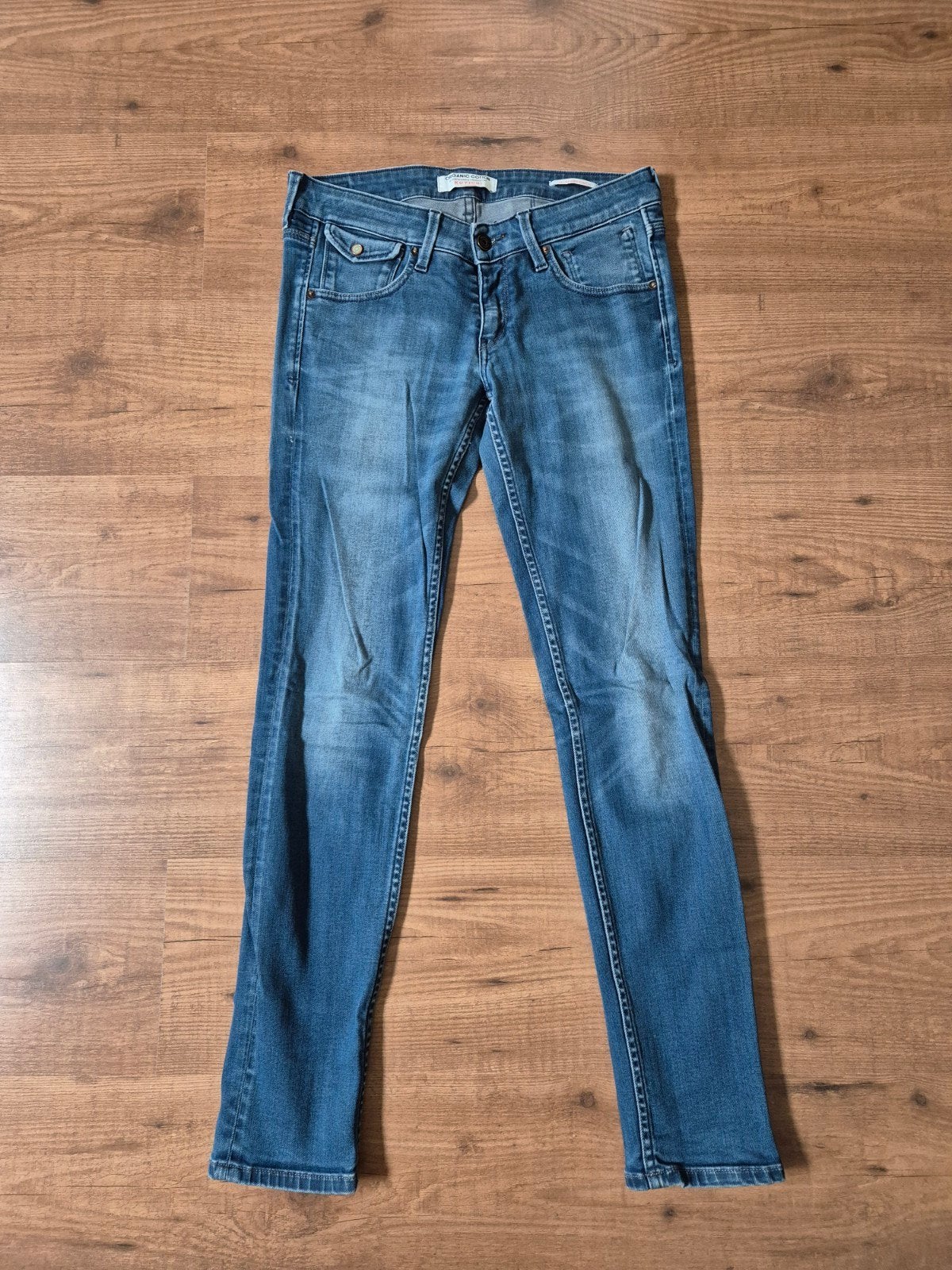 Kuyichi, Lil Skinny Cinch Jeans, W28/L32, Blauw, Ophalen of Verzenden, Zo goed als nieuw, Kuyichi