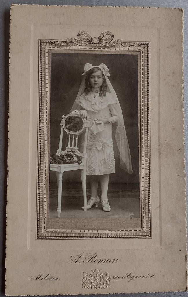 Communie foto, Ophalen of Verzenden, Voor 1940