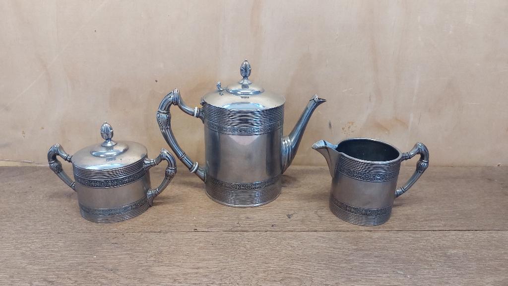 Zilverwerk verzilverd, Antiek en Kunst, Antiek | Goud en Zilver, Ophalen, Zilver