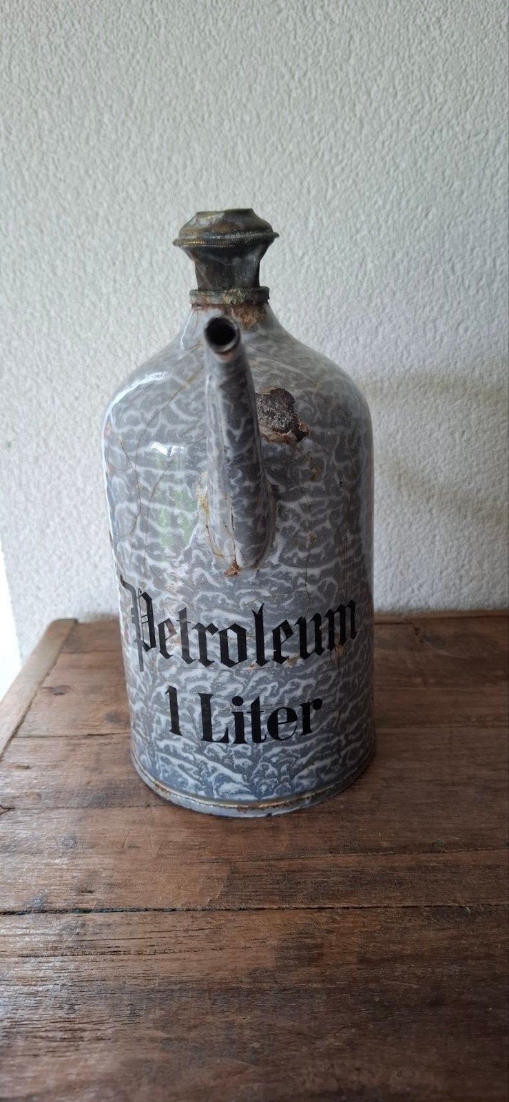 Petroleum kannetje, Antiek en Kunst, Ophalen of Verzenden