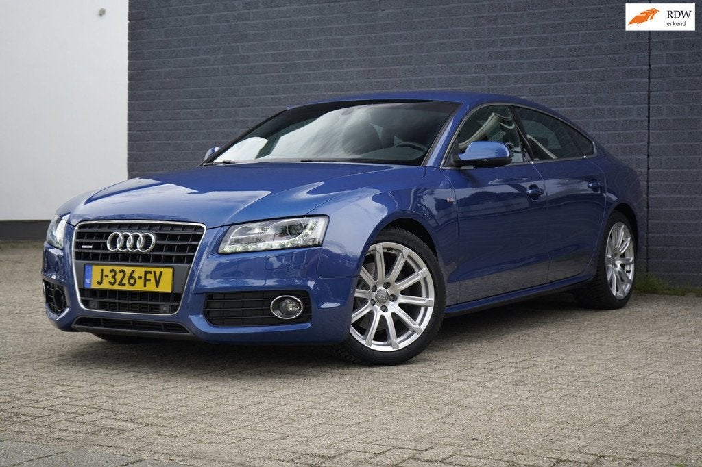 Audi A5 Sportback 2.0 TFSI quattro 211pk 2x S line, Acc, Led, Auto's, Audi, Bedrijf, Te koop, A5, 4x4, ABS, Adaptive Cruise Control