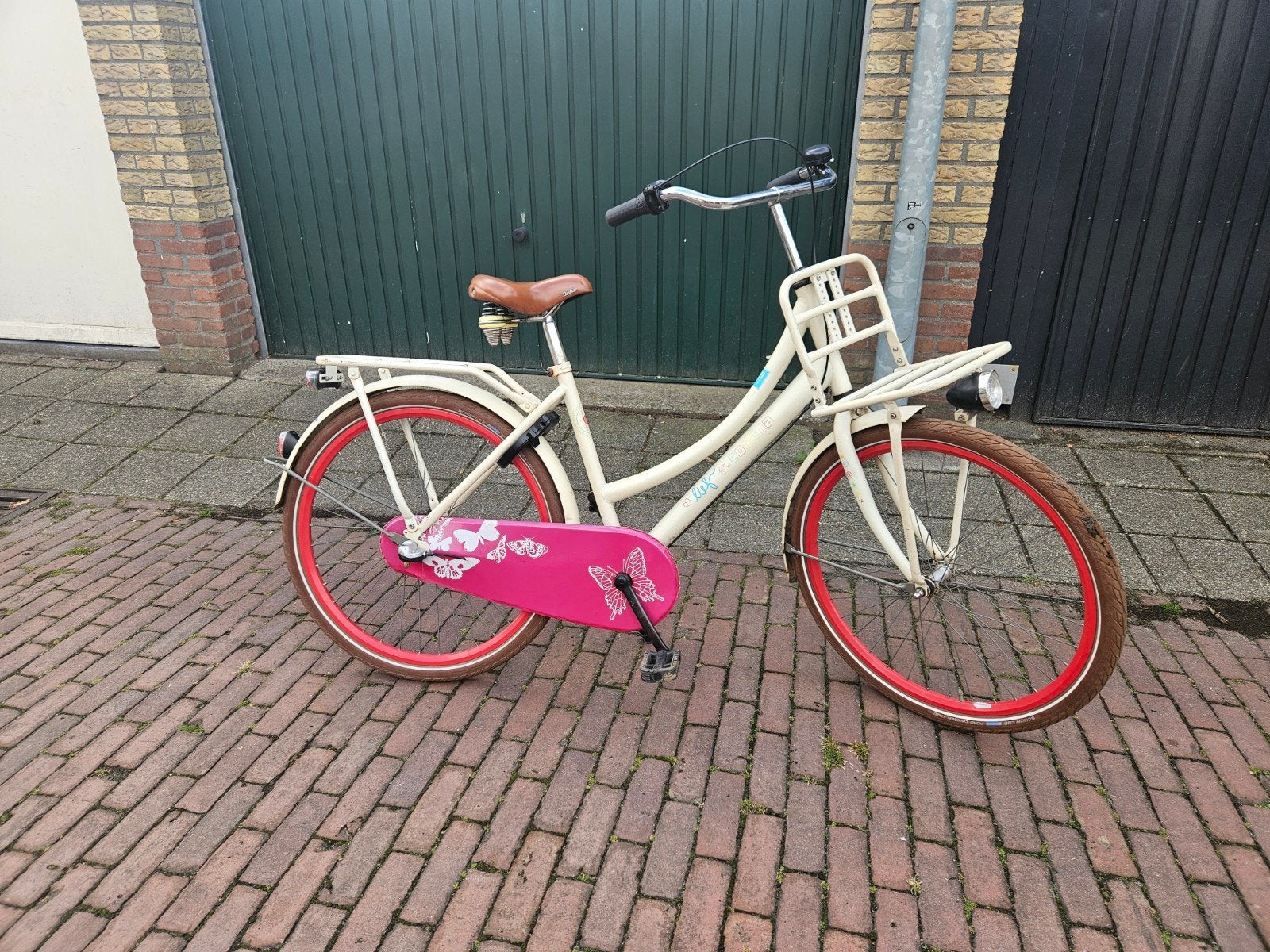 Leuke Cortina Lief meisjesfiets met 3 versnellingen., Fietsen en Brommers, Fietsen | Dames | Damesfietsen, Overige merken, Gebruikt