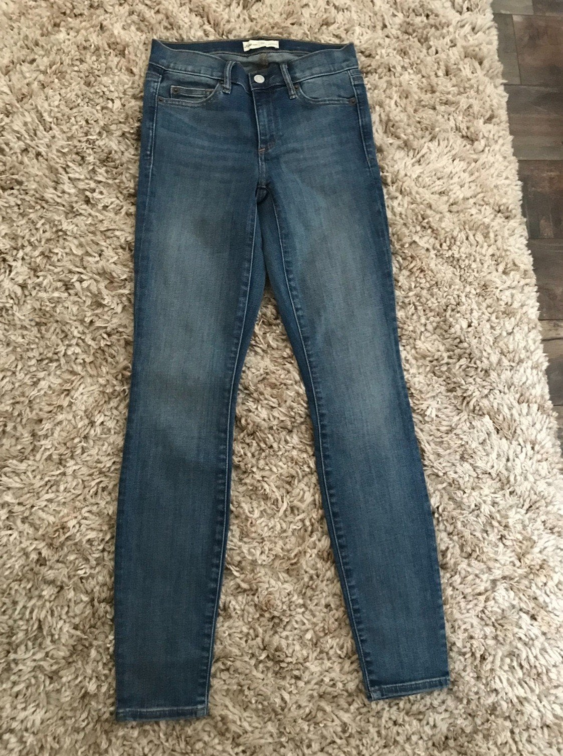 Skinny Jeans van GAP, Kleding | Dames, Spijkerbroeken en Jeans, GAP, Blauw, Ophalen of Verzenden, Zo goed als nieuw