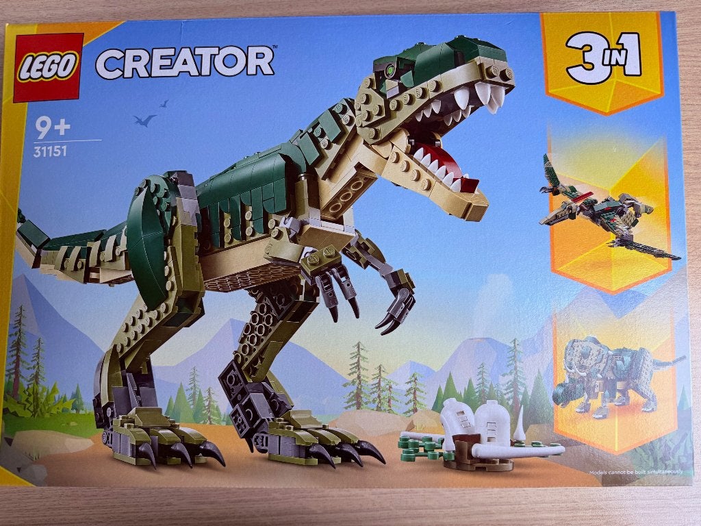 Lego 31151: T. rex, Lego, Nieuw, Ophalen of Verzenden, Compleet