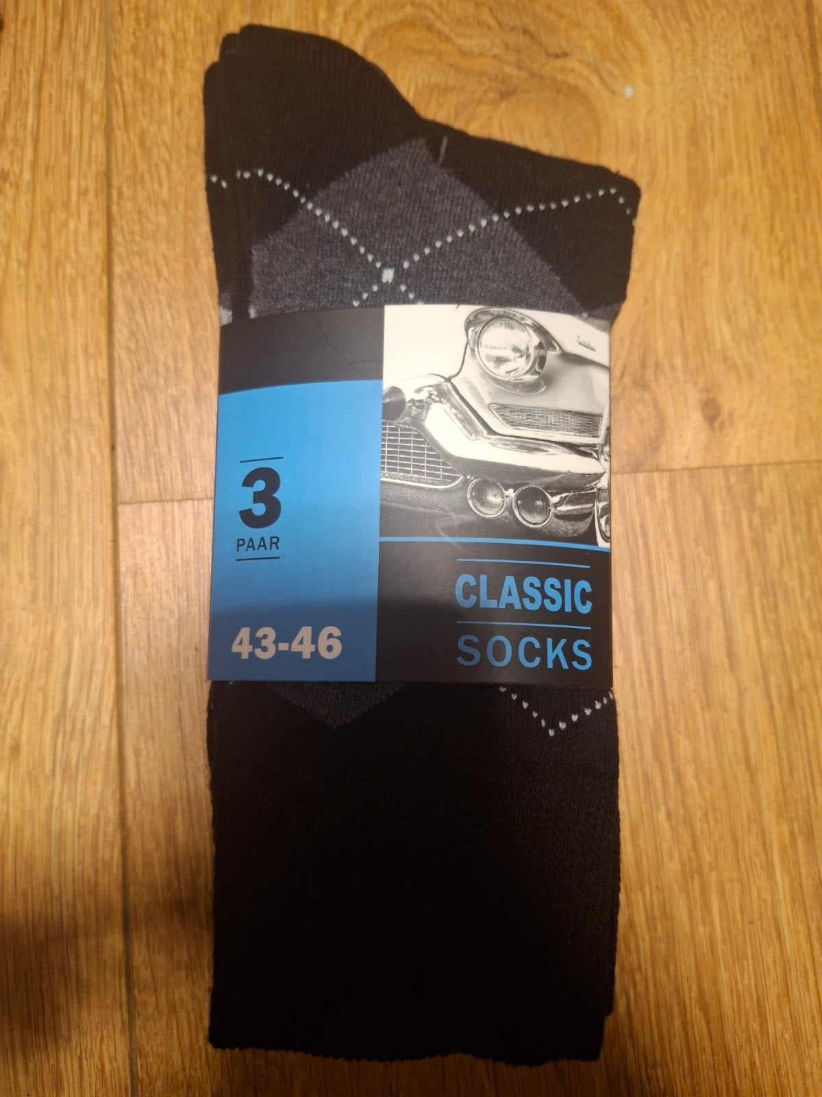 Nieuwe Classic Socks - 3 paar - Maat 43-46, Kleding | Heren, Sokken en Kousen, Ophalen of Verzenden, Nieuw, Maat 43 t/m 46, Zwart