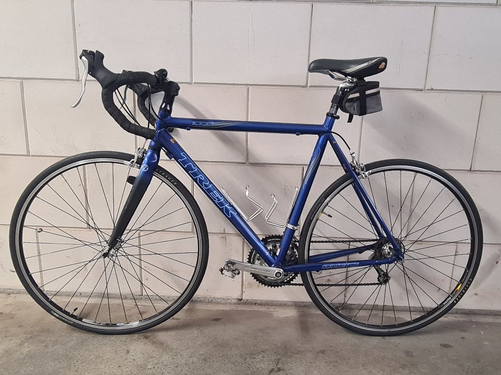Racefiets TREK blauw