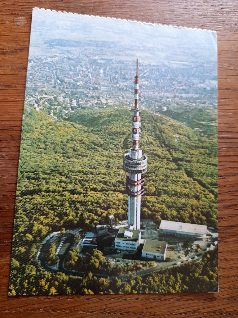 ANSICHTKAART BESCHREVEN BUITENLAND, Ophalen of Verzenden, 1960 tot 1980, Gelopen