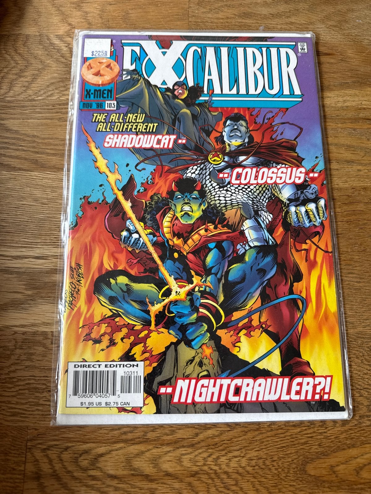 Excalibur #103 X-Men Shadowcat Colossus Nightcrawler, Boeken, Strips | Comics, Eén comic, Ophalen of Verzenden, Zo goed als nieuw