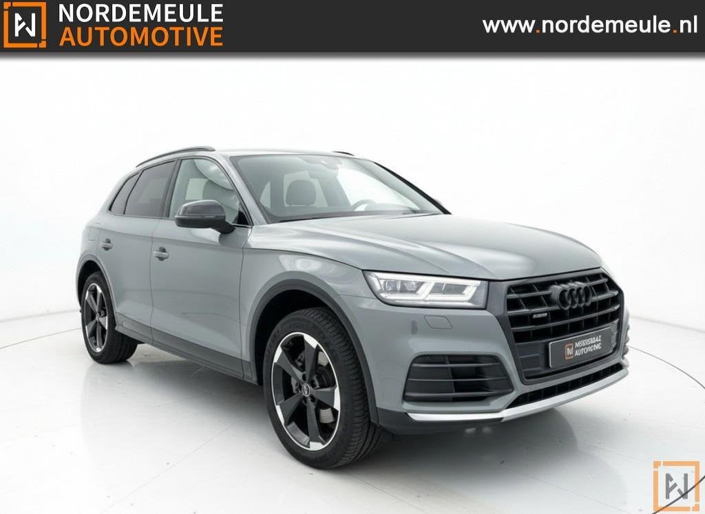 Audi Q5 2.0 TFSI Quattro Sport Black Line ED. Leder, Xenon, Auto's, Automaat, Gebruikt, Euro 6, 4 cilinders
