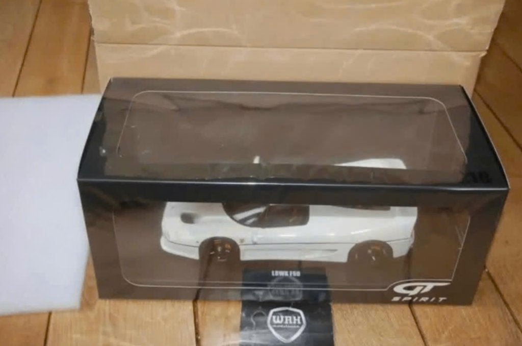 1:18 Ferrari F50 Liberty Walk white GT spirit GT437 WRH, Verzenden, Zo goed als nieuw, Auto, Overige merken