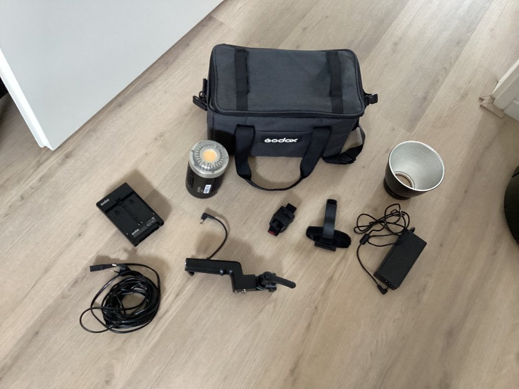 Godox ML60Bi LED Studio Fotografie/Video Licht 60W, Audio, Tv en Foto, Fotografie | Fotostudio en Toebehoren, Ophalen, Zo goed als nieuw