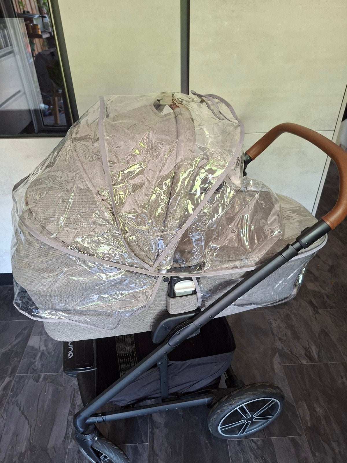 Nuna mixx next combi kinderwagen 3in1 GOEDE staat, Zo goed als nieuw, Combiwagen, Verstelbare duwstang, Ophalen