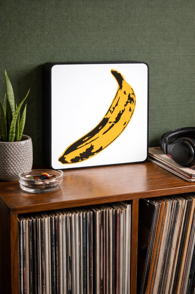 Lightbox The Velvet Underground & Nico (Warhol) | Mancave, ., Lichtbak of (neon) lamp, Www.atelayer.com, Nieuw