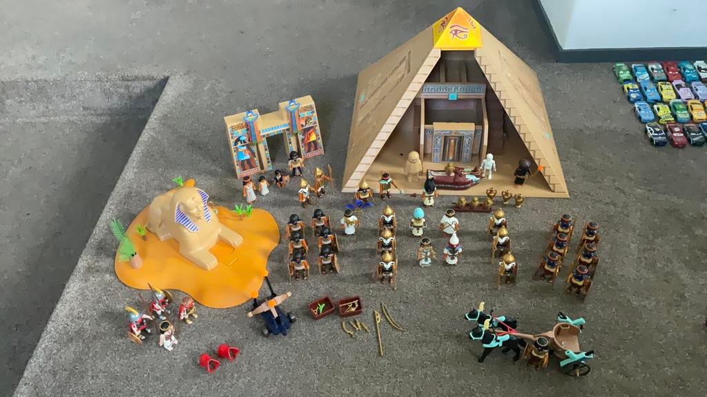 Playmobil Egypte / Egyptenaren / Romeinen / Piramide, Kinderen en Baby's, Speelgoed | Playmobil, Ophalen of Verzenden, Zo goed als nieuw