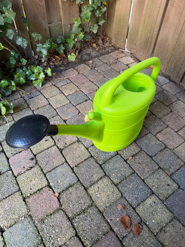 Groene gieter 10 liter, Tuin en Terras, Ophalen, Zo goed als nieuw, Kunststof