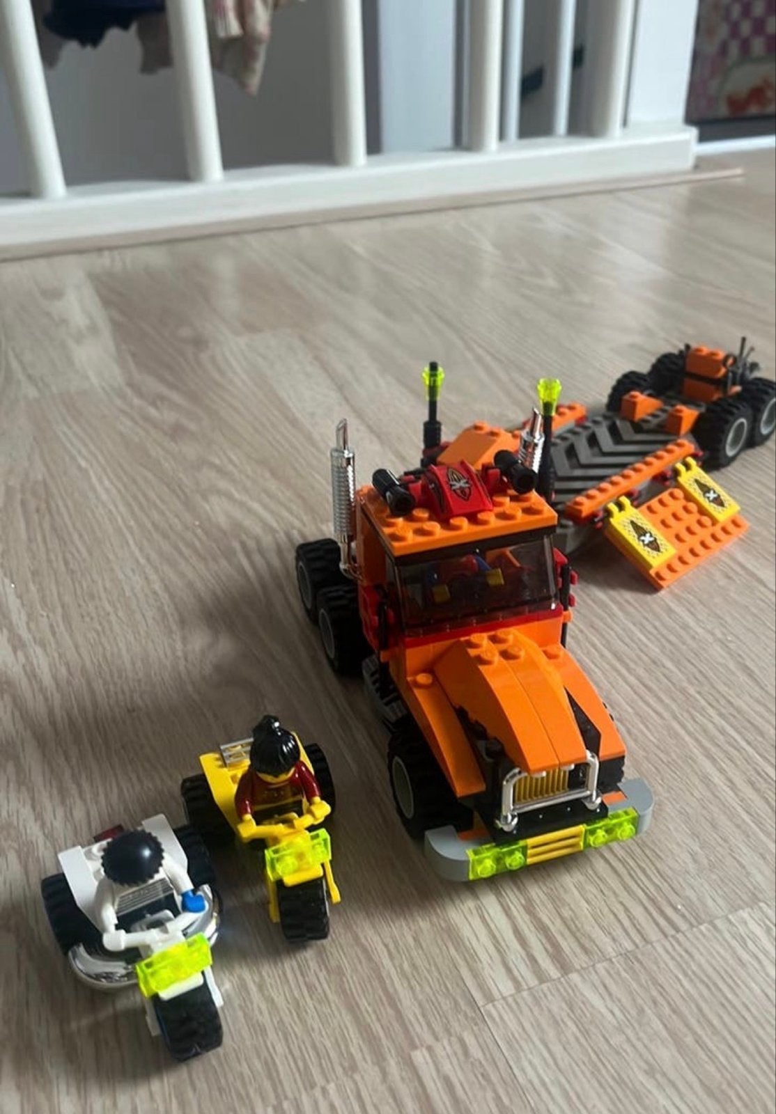 Lego Island Xtreme Stunts 6739 Vrachtwagen met motoren, Gebruikt, Overige thema's, Lego, Ophalen of Verzenden