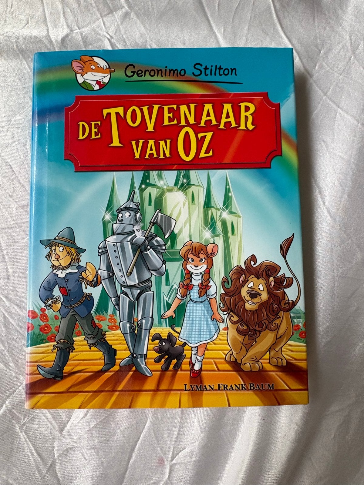 Geronimo Stilton - De Tovenaar van Oz, Boeken, Ophalen of Verzenden, Zo goed als nieuw, Fictie algemeen