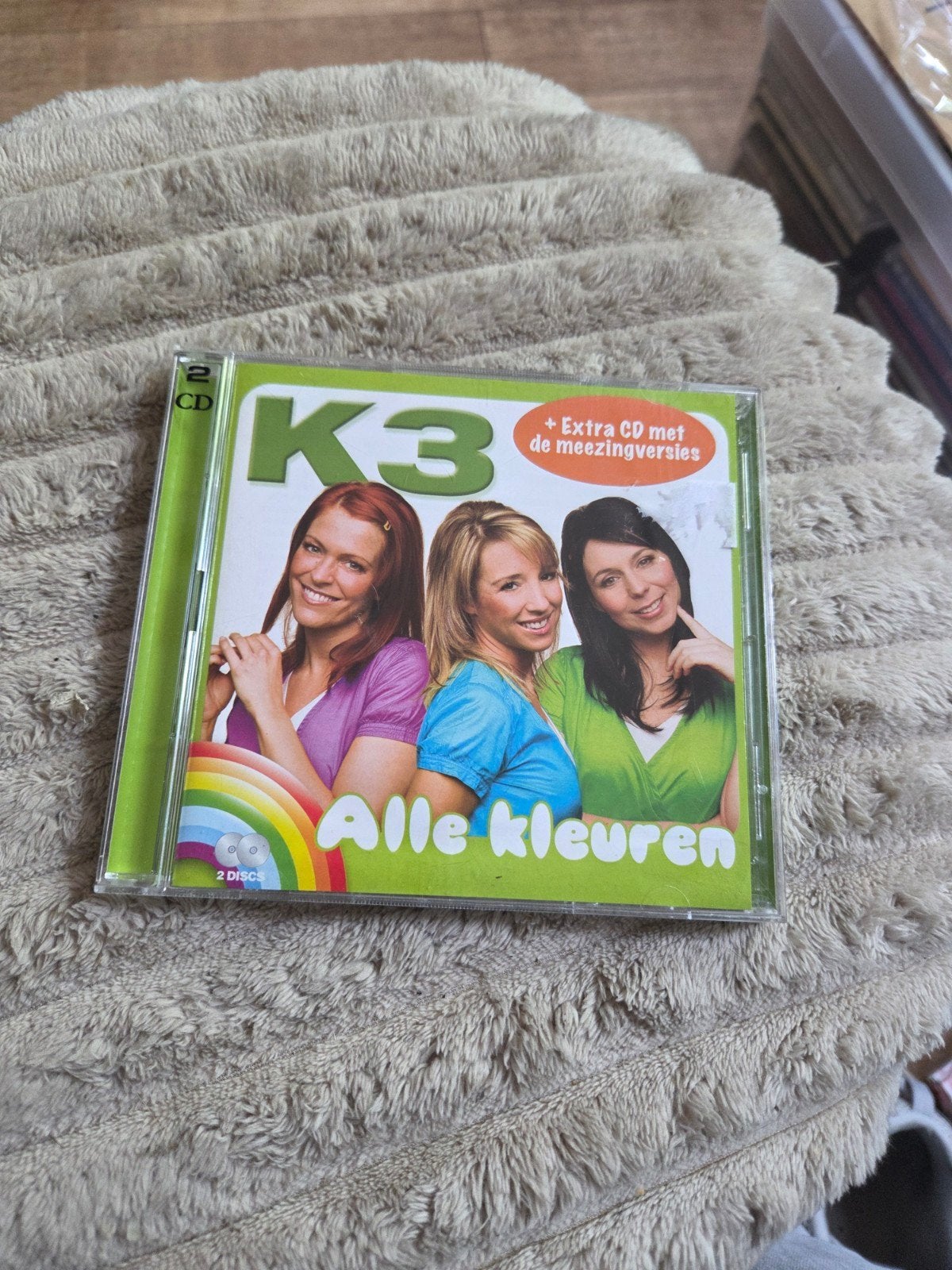 K3 - Alle Kleuren (2 CD) met meezingversies, Ophalen of Verzenden, Zo goed als nieuw, Overige genres