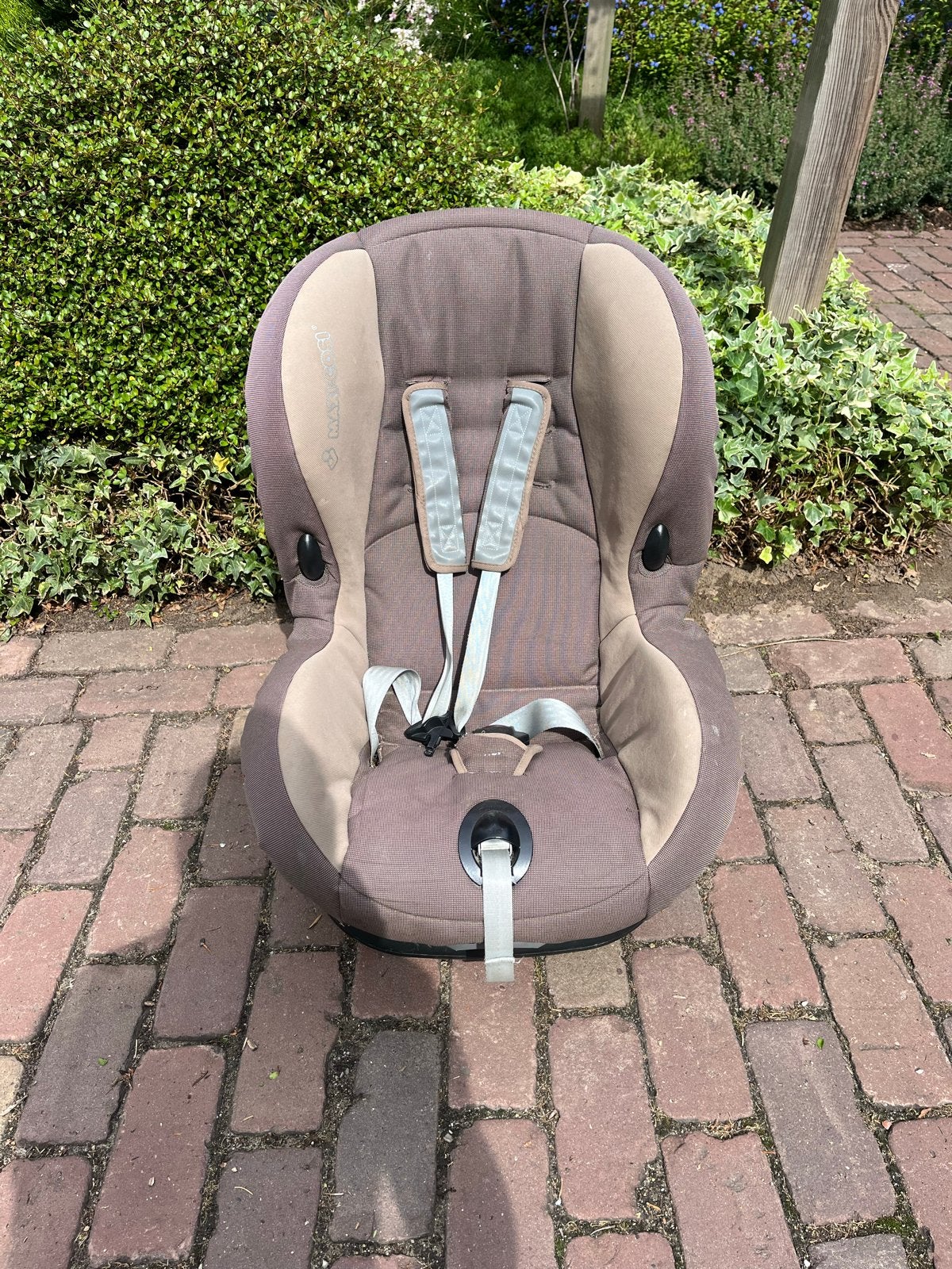 Maxi-Cosi autostoel 9-18 kg - Bruin/Beige, Ophalen, 9 t/m 18 kg, Maxi-Cosi, Gebruikt