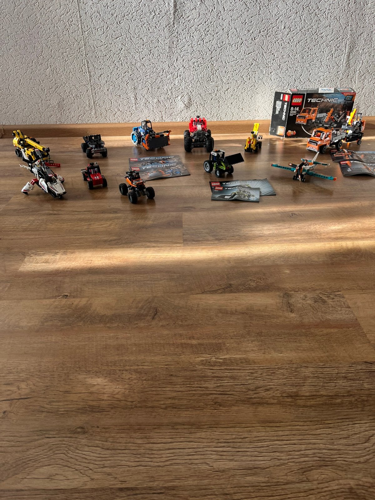 Partij Lego Technic setjes, Compleet, Lego, Ophalen of Verzenden, Zo goed als nieuw