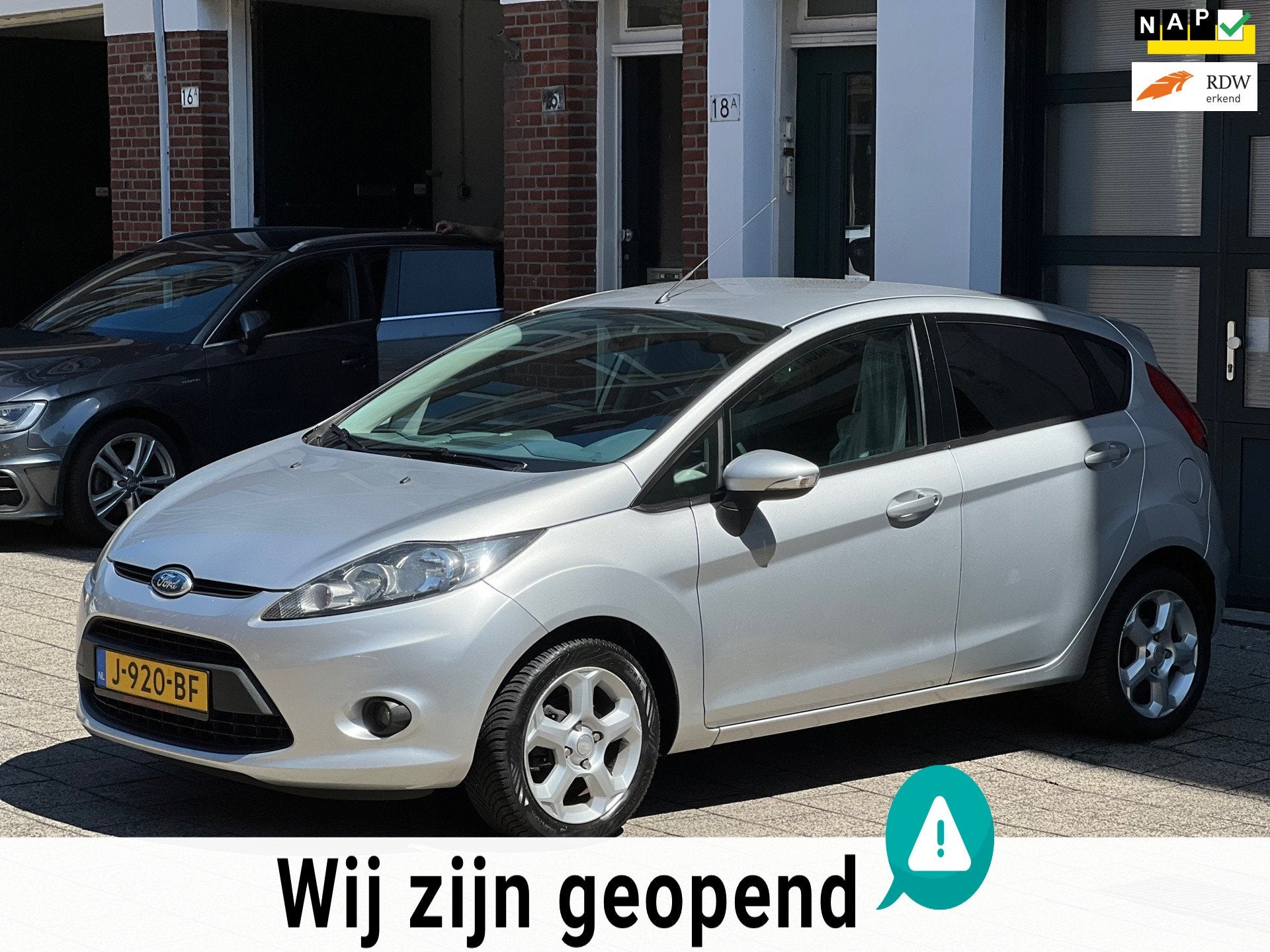 Ford Fiesta 1.25 Trend-airco-elek ramen, Voorwielaandrijving, Euro 5, 1242 cc, 82 pk