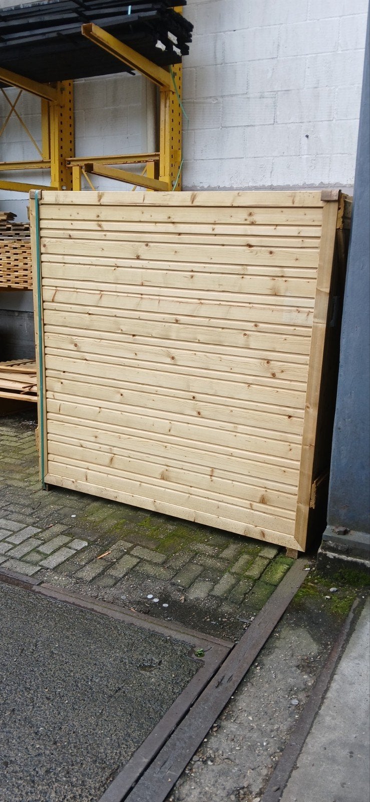 Privacy volle tuinschermen 180x180, Ophalen, 1 tot 2 meter, Minder dan 3 meter, Nieuw